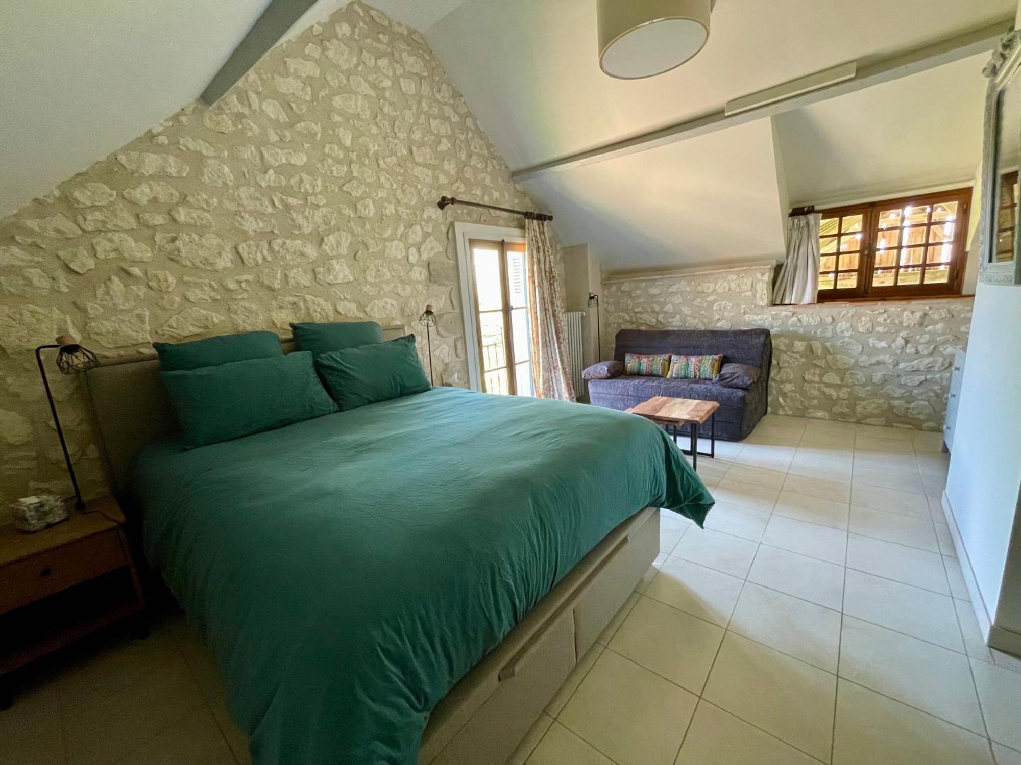 Bed and Breakfast Les Bertaulieres Bossay-sur-Claise Pokoj fotografie