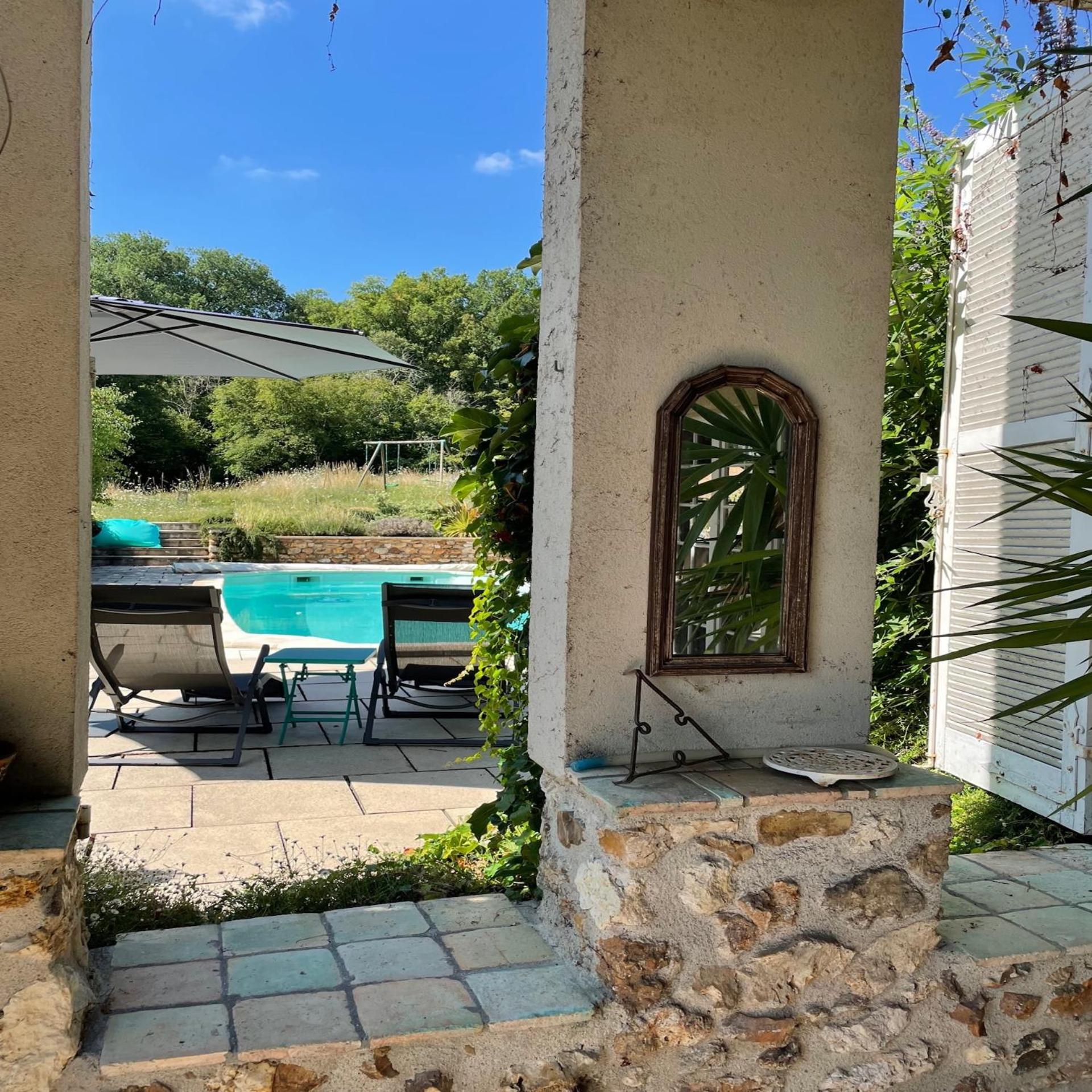 Bed and Breakfast Les Bertaulieres Bossay-sur-Claise Exteriér fotografie