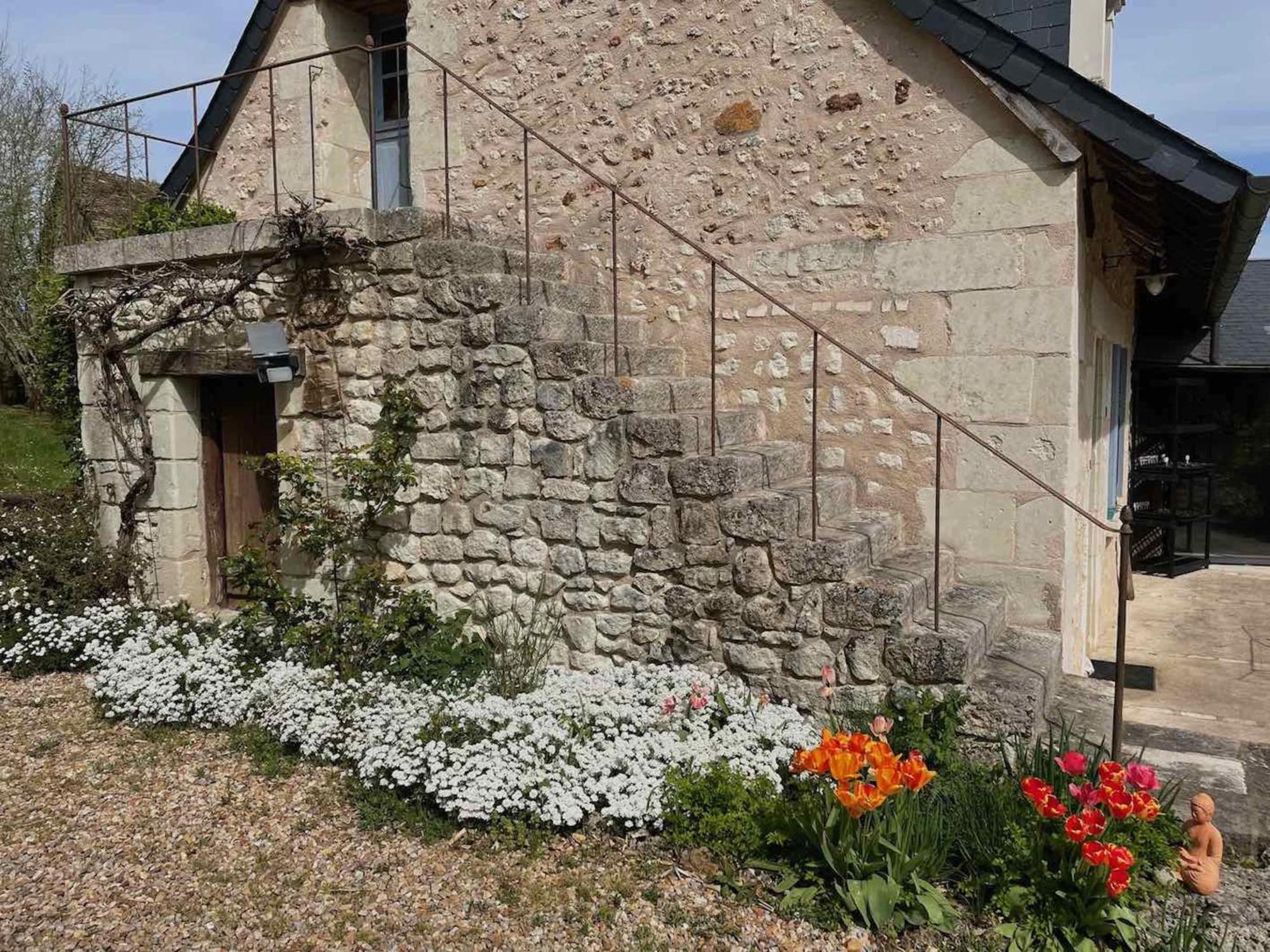 Bed and Breakfast Les Bertaulieres Bossay-sur-Claise Pokoj fotografie